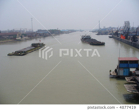 Yangzhou Keihang Grand Canal in Jiangsu Province 4877419