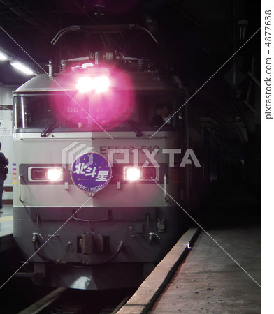 睡覺有限的快速Hokutosei上野站 4877638