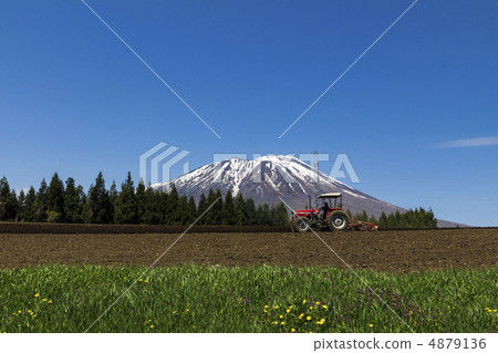Tractor and Iwate 4879136