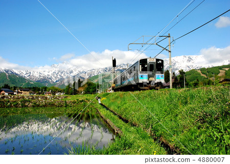 electric train, train, hakuba-mura 4880007
