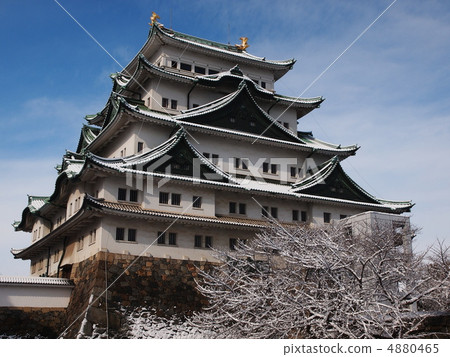 雪名古屋城堡 雪名古屋城堡 4880465