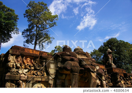 吳哥城大象露台 吳哥城大象露台 4880634
