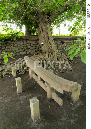 Kagoshima Sakurajima buried torii 4882840