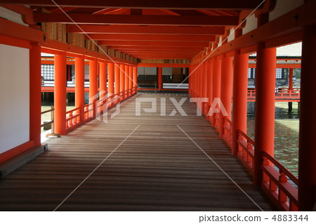 Corridor of Takeuchima Shrine 4883344