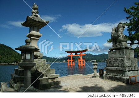 Takeuchima Shrine的鳥居神社 Takeuchima Shrine的鳥居神社 4883345