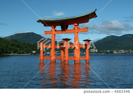Takeuchima Shrine的鳥居神社 4883346