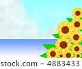 Appliqué sunflower 4883433