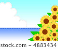 Appliqué sunflower 4883434
