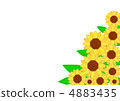 Appliqué sunflower 4883435