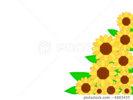 Appliqué sunflower Appliqué sunflower 4883435