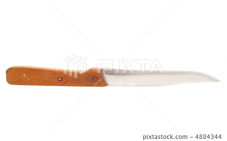 knife on a white background knife on a white background 4884344