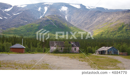 Big mountain in north of Russia 4884770