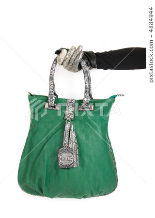 green women bag at hand 4884944