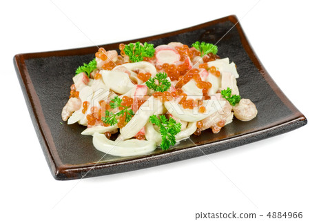 Seafood salad Seafood salad 4884966