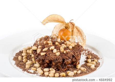 Chocolate risotto dessert 4884992