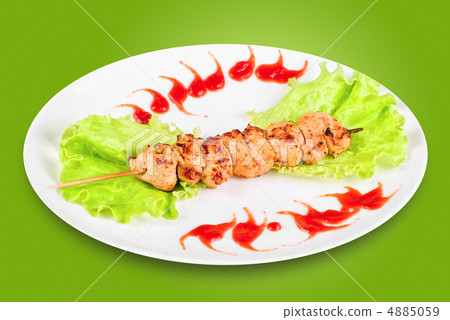 chicken meat kebab 4885059