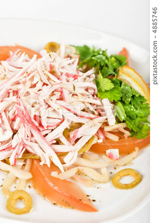 salad of crab meat 4885746