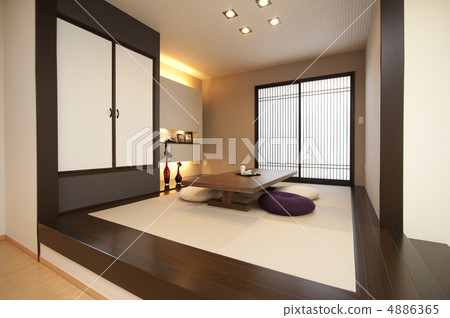 Modern Japanese style room 4886365
