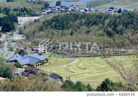 Overlooking the Makino Highlands Overlooking the Makino Highlands 4886538