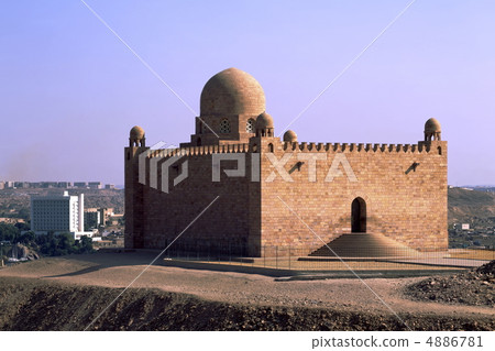 The temple of Aga Khan The temple of Aga Khan 4886781