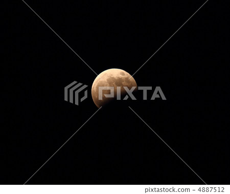 Super moon part lunar eclipse Super moon part lunar eclipse 4887512