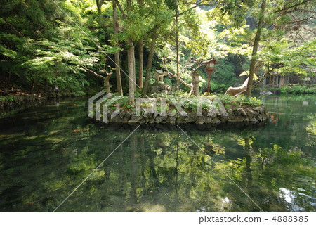 One hundred name water source Ebarahara Benten pond Tochigi prefecture One hundred name water source Ebarahara Benten pond Tochigi prefecture 4888385
