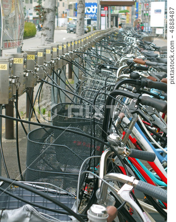 付費自行車停車場 4888487