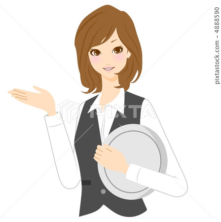 女服務員信息 4888590