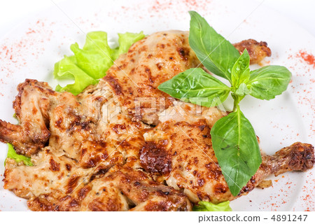 roasted maize chicken meat roasted maize chicken meat 4891247