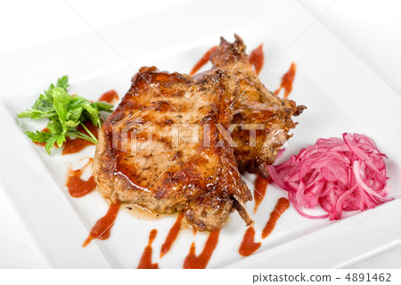 Roasted pork meat 4891462