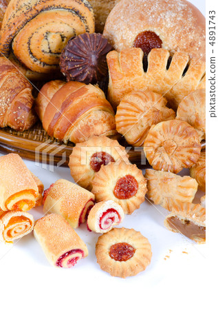 Bakery foodstuffs set Bakery foodstuffs set 4891743