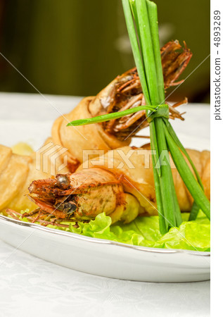 shrimps dish shrimps dish 4893289