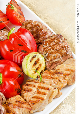 BBQ meat 4896684