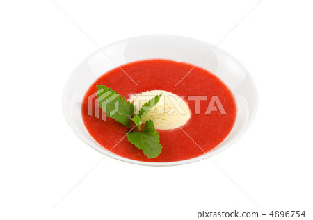 Strawberry soup 4896754