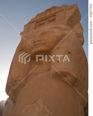column in Hatshepsut Temple, Egypt, Luxor column in Hatshepsut Temple, Egypt, Luxor 4897763