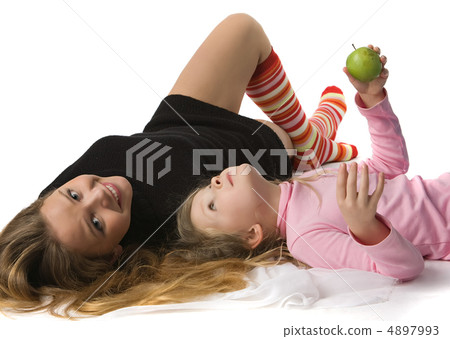 Mother and daughter 4897993