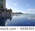 Diamond head from the pool 4898369