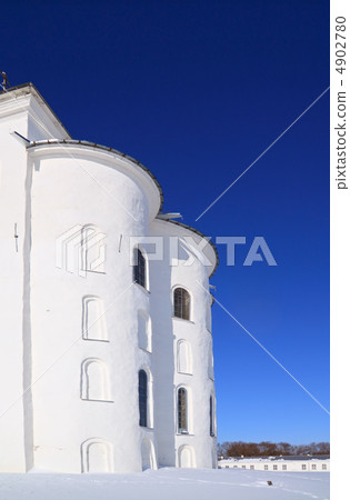 christian orthodox male priory amongst snow christian orthodox male priory amongst snow 4902780