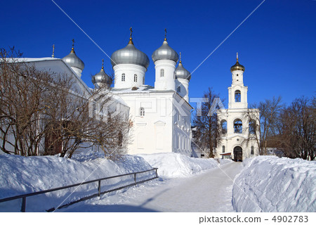 christian orthodox male priory amongst snow christian orthodox male priory amongst snow 4902783