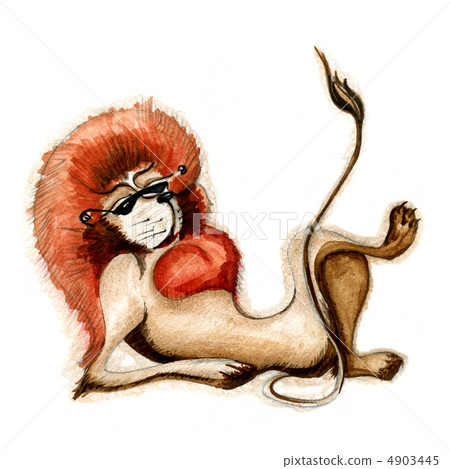 baby drawing on white background 4903445