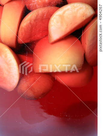 canned apple in glass jar canned apple in glass jar 4904267