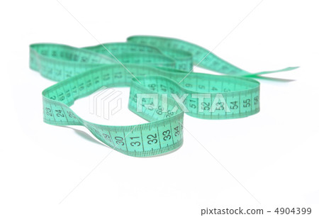 green metre on white background 4904399