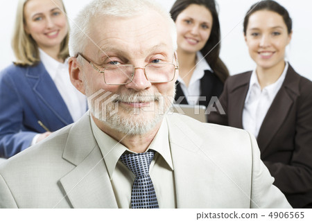 A businessman and his team A businessman and his team 4906565
