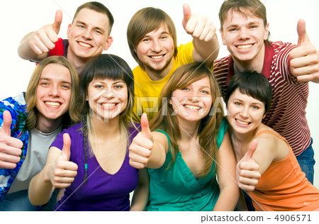 Happy young people Happy young people 4906571