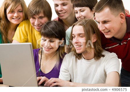 Busy young people Busy young people 4906575