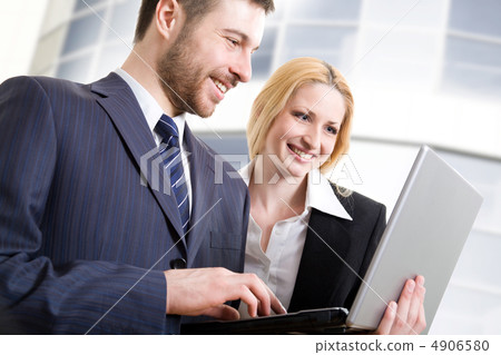 Modern business people Modern business people 4906580