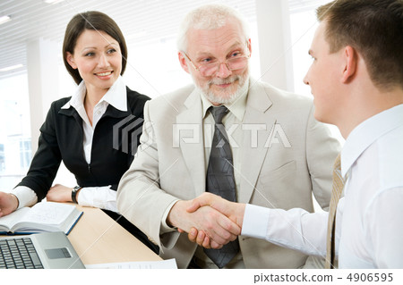 Handshake and teamwork Handshake and teamwork 4906595