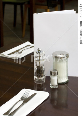 laid table of a fine dining restaurant 4907413