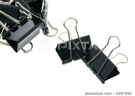binder clips isolated 4907895