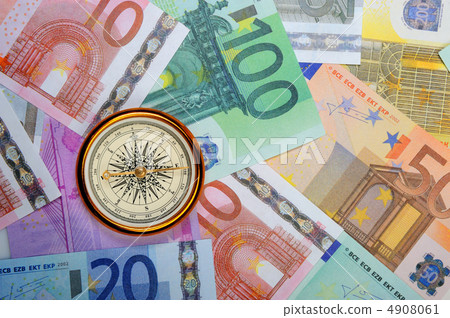 Euro and compass Euro and compass 4908061